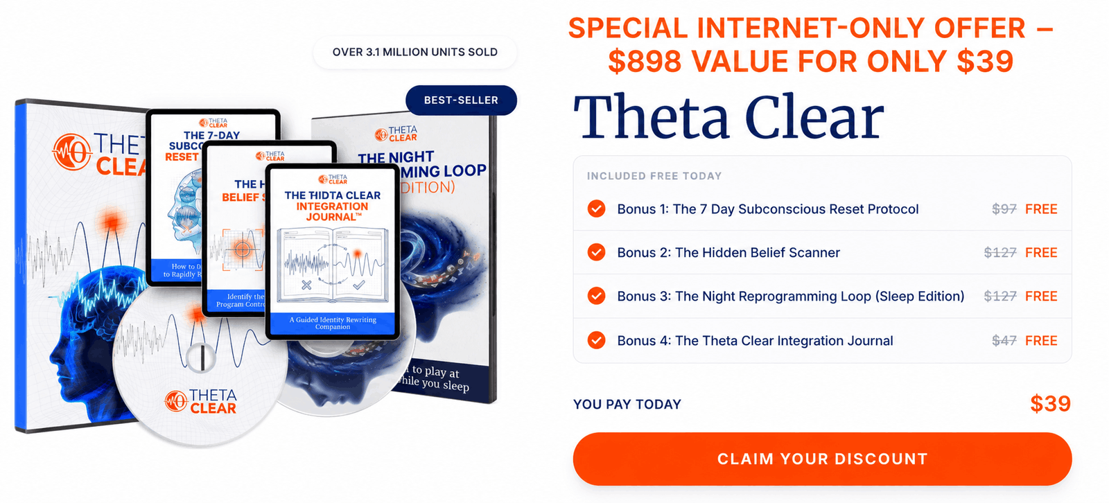 Theta clear order-sale